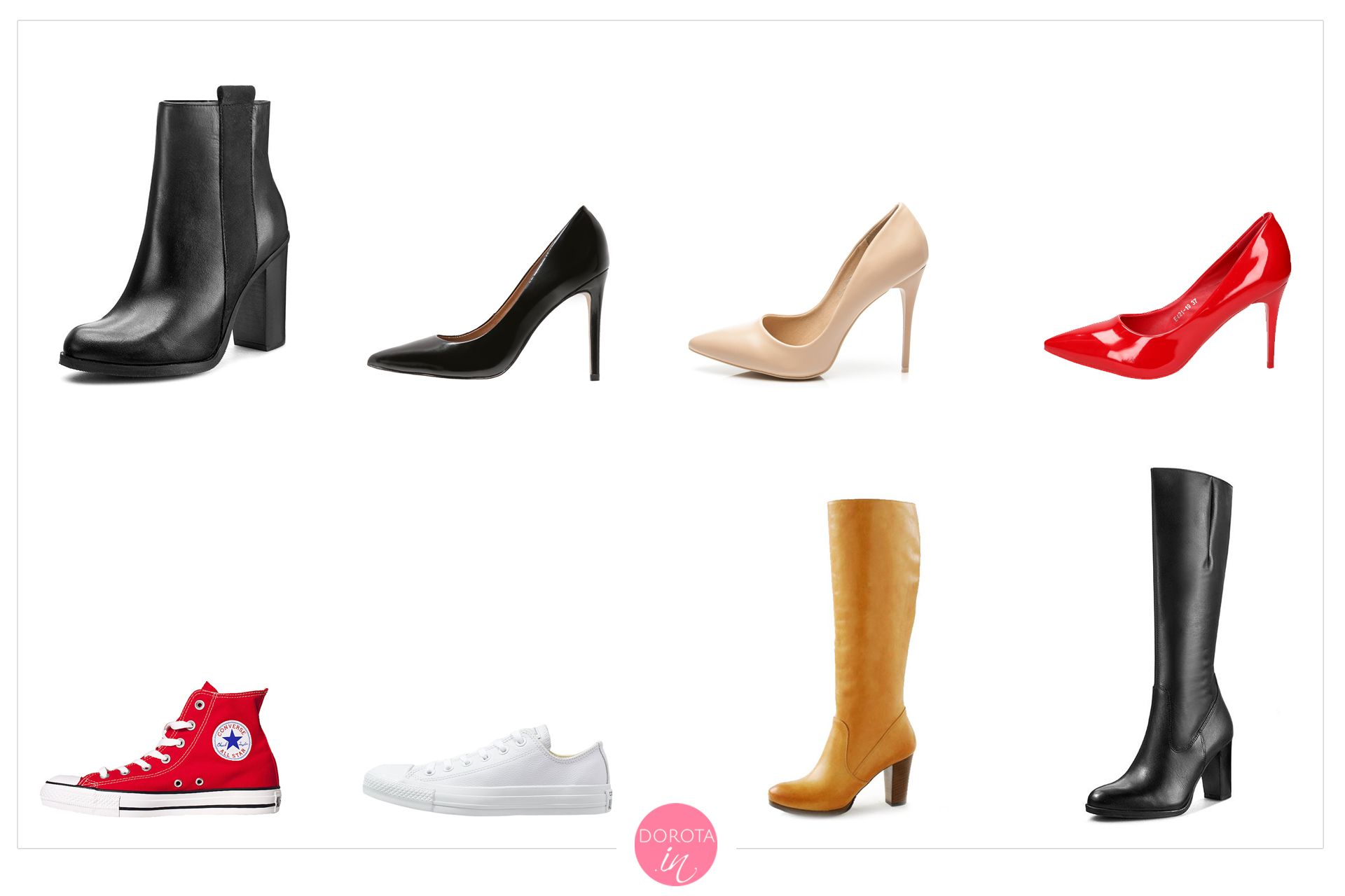 Buty na jesień - garderoba kapsułowa