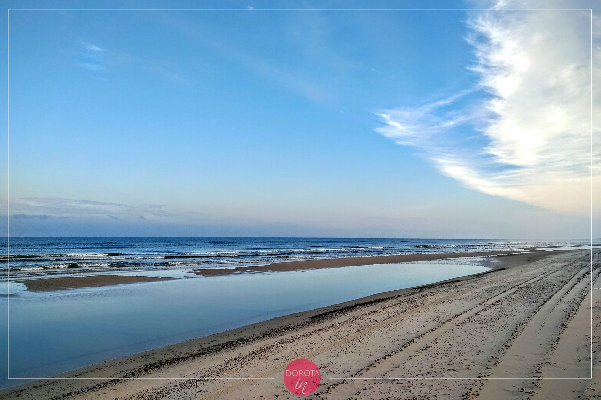 Plaża w Słowińskim Parku Narodowym